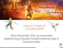 Tablet Screenshot of divinefemininereawakening.com